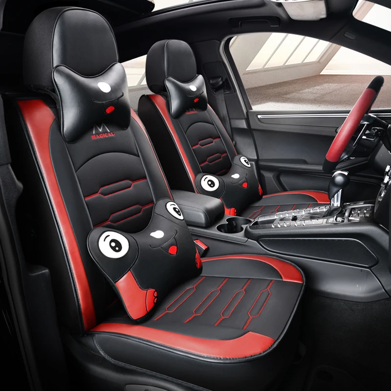 2021 Customized Full Set Luxury Comfortable Car Seat Car Seat Protector Cover