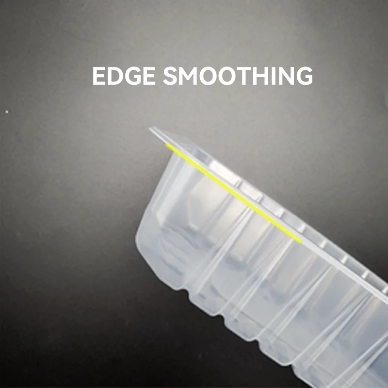 Disposable PP Heat Sealing Food Tray Map Vacuum Forming Plastic Meat Tray