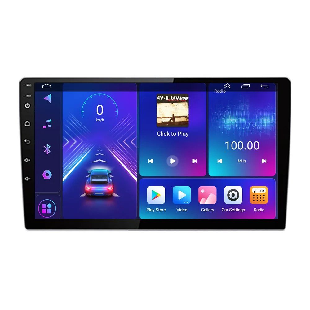 10-дюймовое Автомобильное устройство с большим экраном и Android