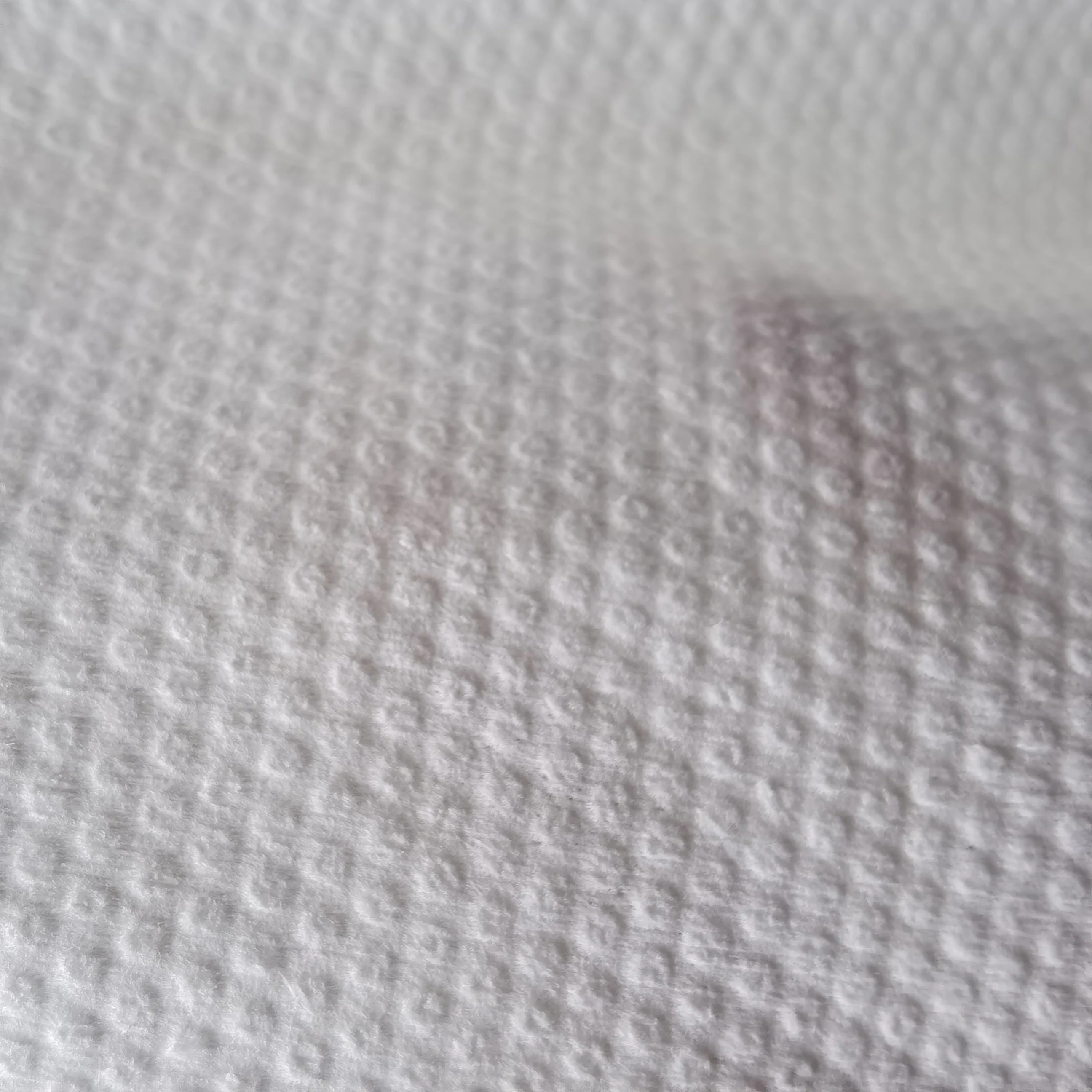 Spunlace Non Woven Wood Pulp PP  Parallel Cross Pearl Spunlace Nonwoven Fabric  for Washcloth Jumbo Rolls