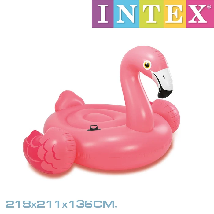 INTEX 56288  pink inflatable flamingo inflatable pool float