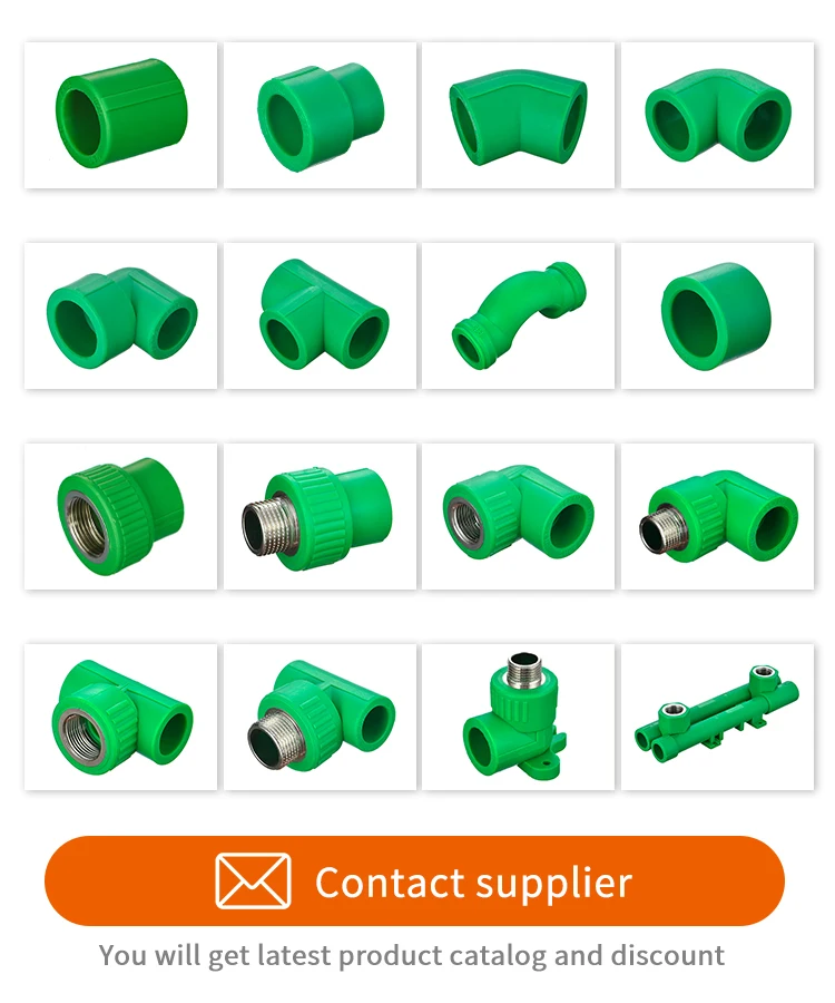 IFAN Heat Resistant Plastic PPR Elbow Threaded Adaptor PPR Pipes and Fittings