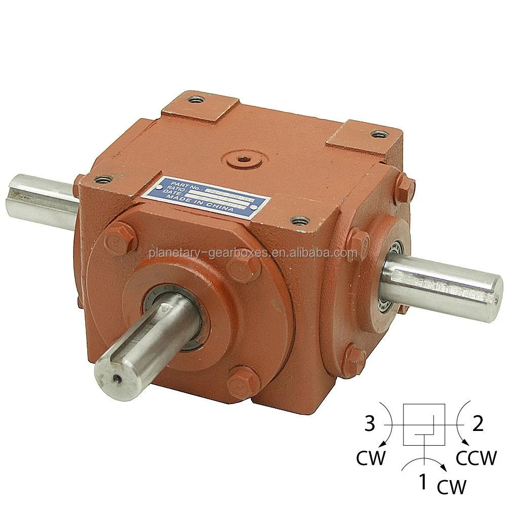 Tractor gearboxes for PTO drive shaft agricultural machines 540 rpm input China manufacturer OEM / ODM