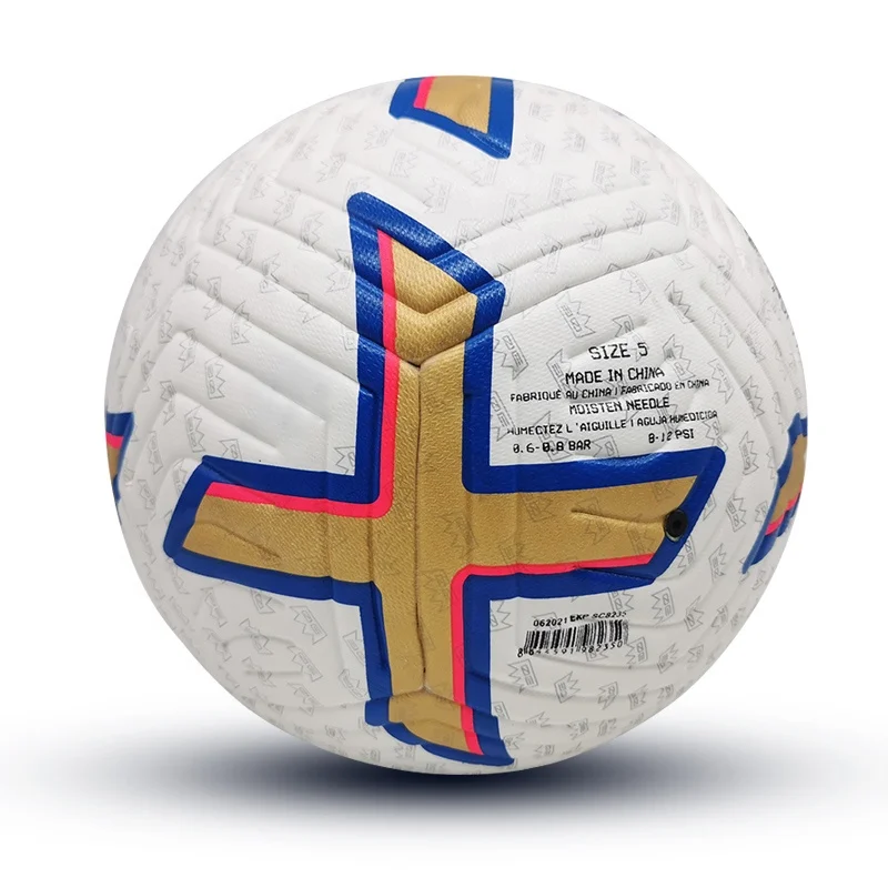 High-end match football manufacturers directly supply match football hot bonded football soccer ball