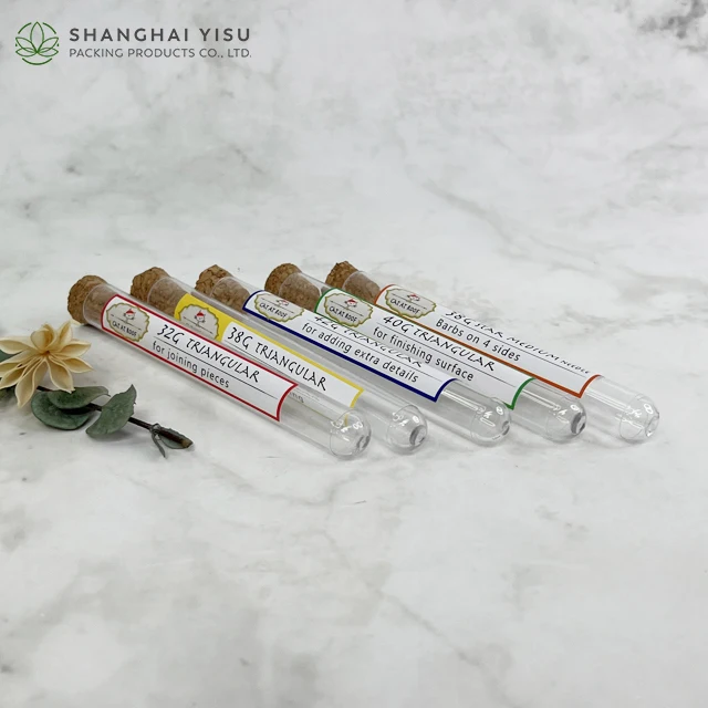 10 15 20 30 ml empty test tube sample  amber brown plastic vials labels with wooden cork stopper lids