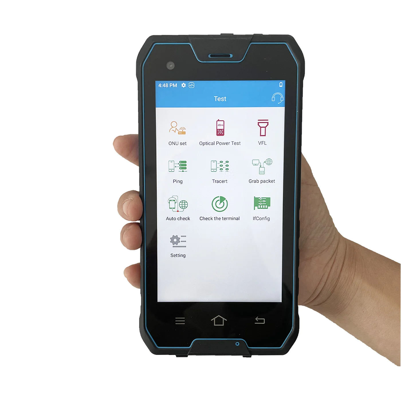 S113V9 ethernet speed test network speed tester 1G 2.5G wired network speed test android 10 telecom test PDA