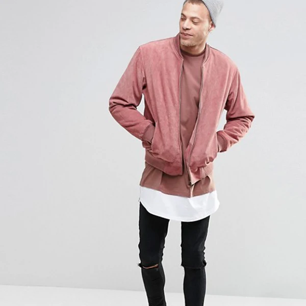 Yuwen High Quality Oversized Sleeveless T-shirt With Layered Curve Hem And Side Zips In Pink