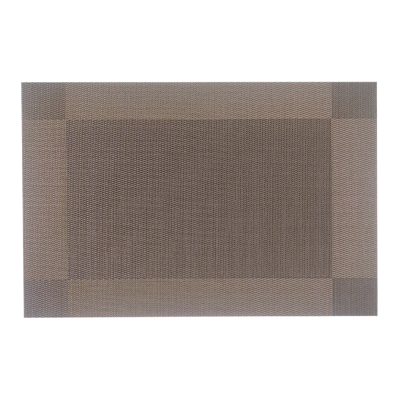 wholesale flower baby luxury coasters dark brown customised table mat for round tables kitchen placemats