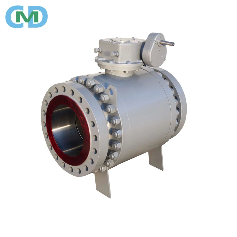 Double Block and Bleed 3PCS API 607 API 6FA Fire Safe Anti Blow-out Stem RB Ball Valve