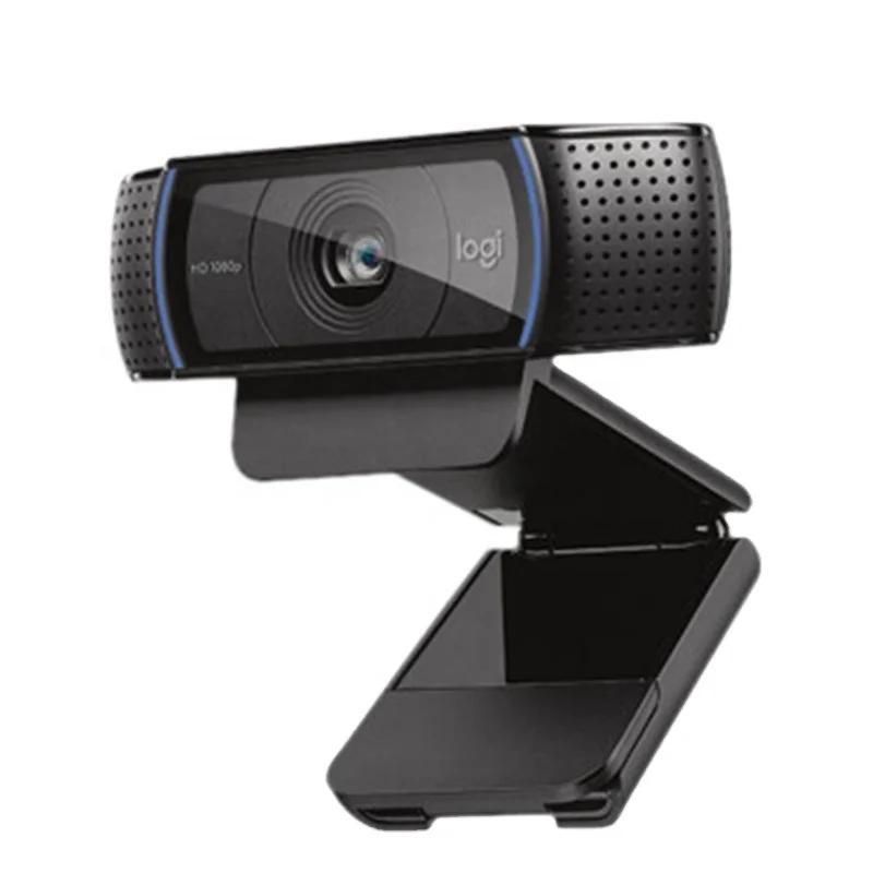 Веб-камера logitech C920pro HD 1080p для видеоконференций с кольцевой подсветкой и