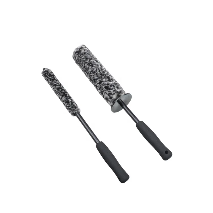 High Quality Effective Dirt Removal Microfiber Wheel Brush Set for Car Cleaning Scratch-Free Perfect for Rims brush