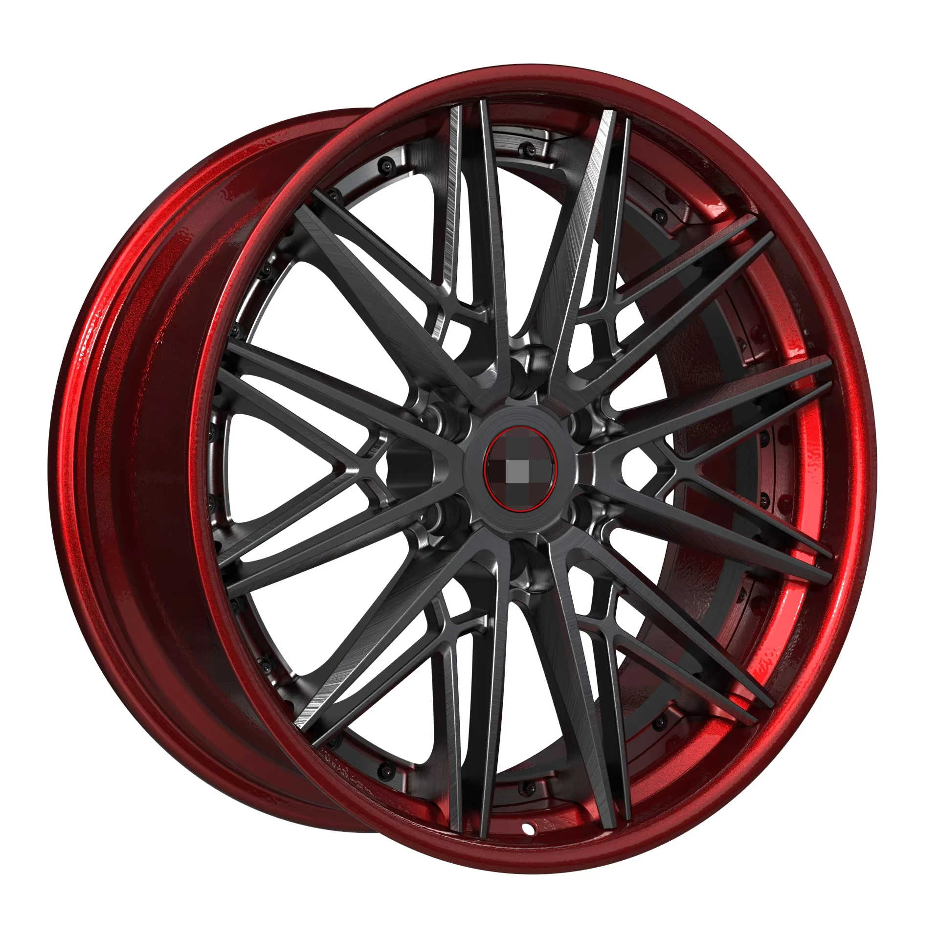 CF Wheels Custom 18 19 21 Inch 5x112 Aluminum Alloy Forged Wheel For Tesla model 3 Mercedes C63 AMG BMW X5 BMW M3