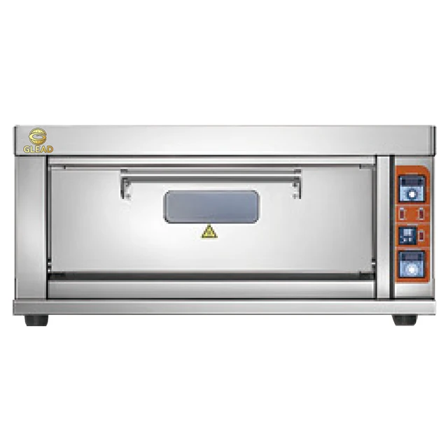 Hot sale 2 deck 4 trays Standard Electric Deck Oven Bread Bakery oven commercial standard deck oven