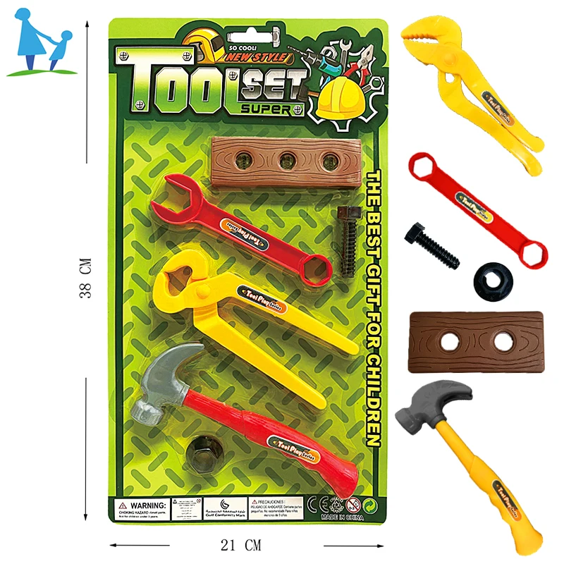 Boy educational kids toys children fix tool pretend play toys tool set toy cheap promotional gifts