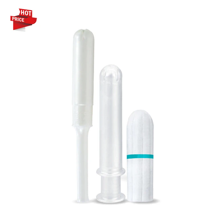 
2021 private label NO ALLERGY Medical Grade no fragrance cotton organic tampon manufacturers 