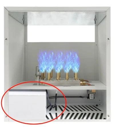 CO2 Burner, 4 Brass Burner CO2 Generator for Plant, Natural Gas, Liquid Propane LP Carbon Dioxide Generator, Greenhouse