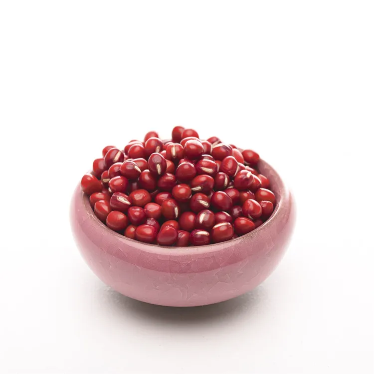  1Kg/Bag Vacuum Packing 2% Moisture 4-4.5mm Size Small Round Red Beans Factory Directly Wholesale