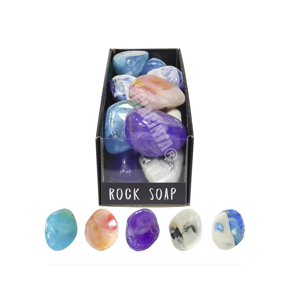 Excellent Factory Low Price Direct Sale All Colors Stone Shape Stone Soap Can Clean Face and Body