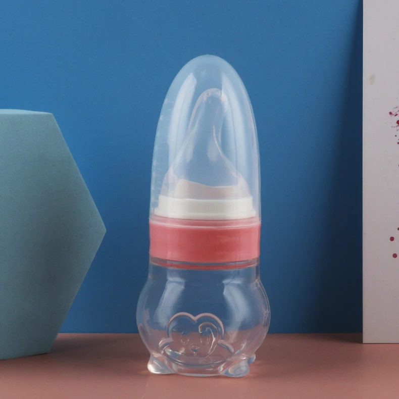 Leatchliving Mini Capacity Bear Infant Milk Feeder Bottle for Newborn Baby