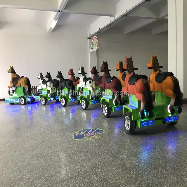 
Kiddie Train Trackless Train Battery Ride Motorcycle Customized Electric Amusement Kid Animal like Tourist Trolley 