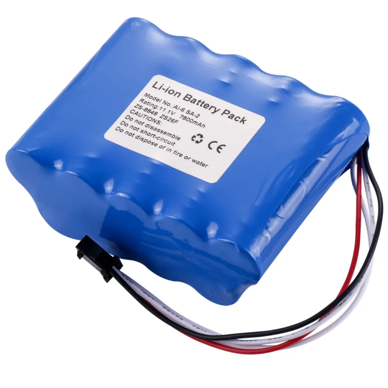 AI-6 RHINO POWER Высококачественная батарея для сигнальной пожарной ZS-8848 ZS26F SA-2 Fusion Splicer 11 1 В 7800 мАч литий-ионный
