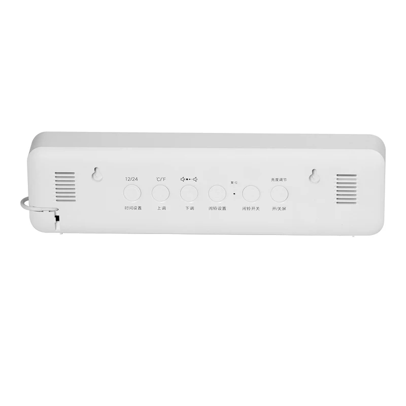 LED Digital Alarm Clock Watch Table Digital Snooze Electronic USB Desktop Mirror Clock