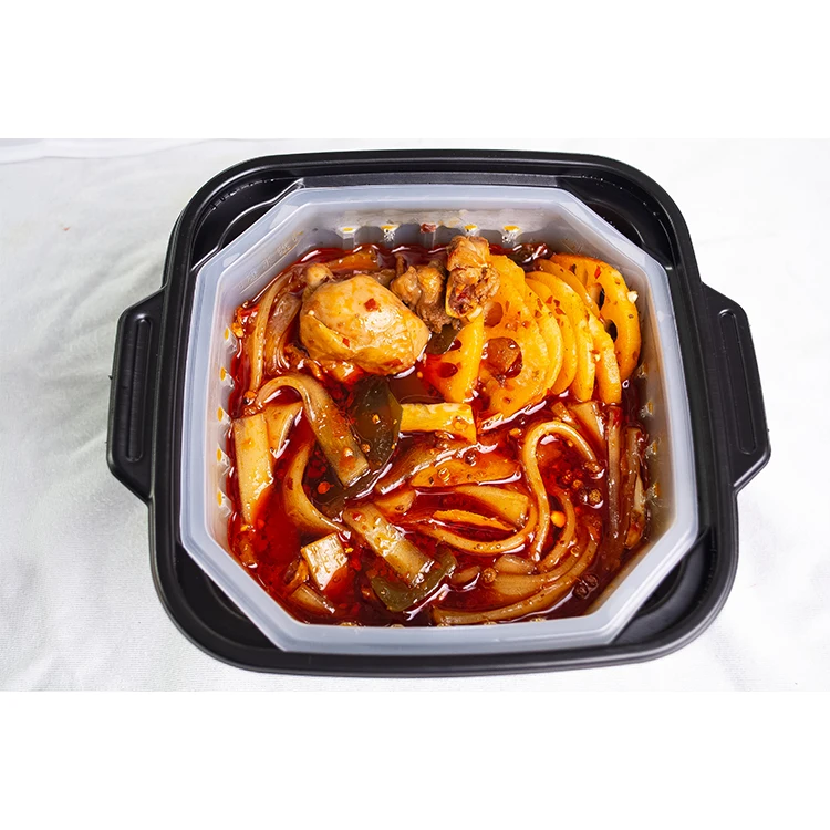  Китайский поставщик традиционные закуски для фаст-фуда вкусные Самонагревающиеся куриные кастрюли