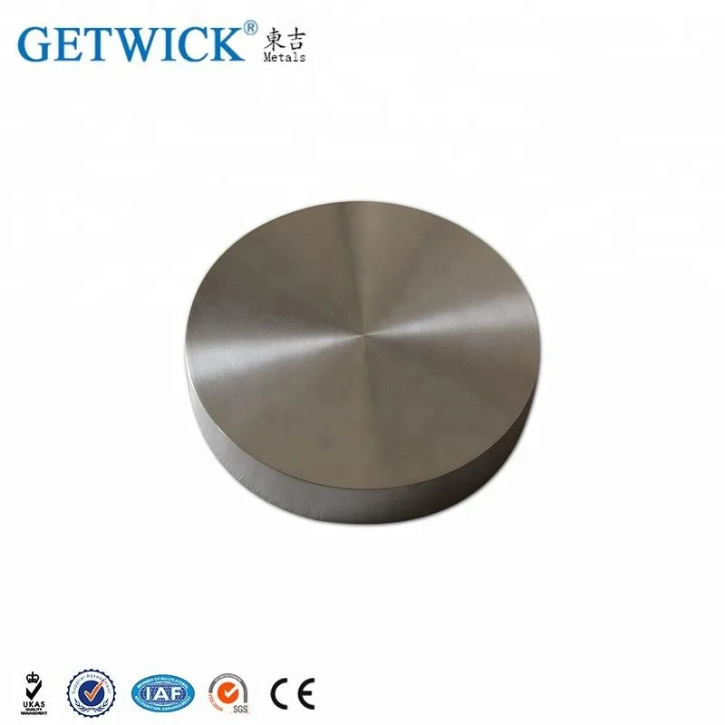 Tungsten Nickel Alloy Disk With Competitive Price