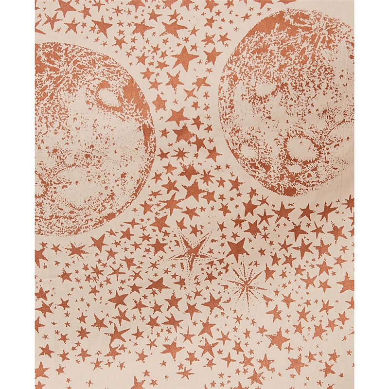 Pink Moon Tapestry Wall Hanging Galaxy Night Sky Psychedelic Wall Tapestry Mandala Wall Cloth Decoration