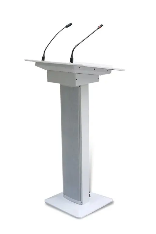 QQCHINAPA 60W Luxury Digital Lectern Church Podium For Speeches And Teaching
