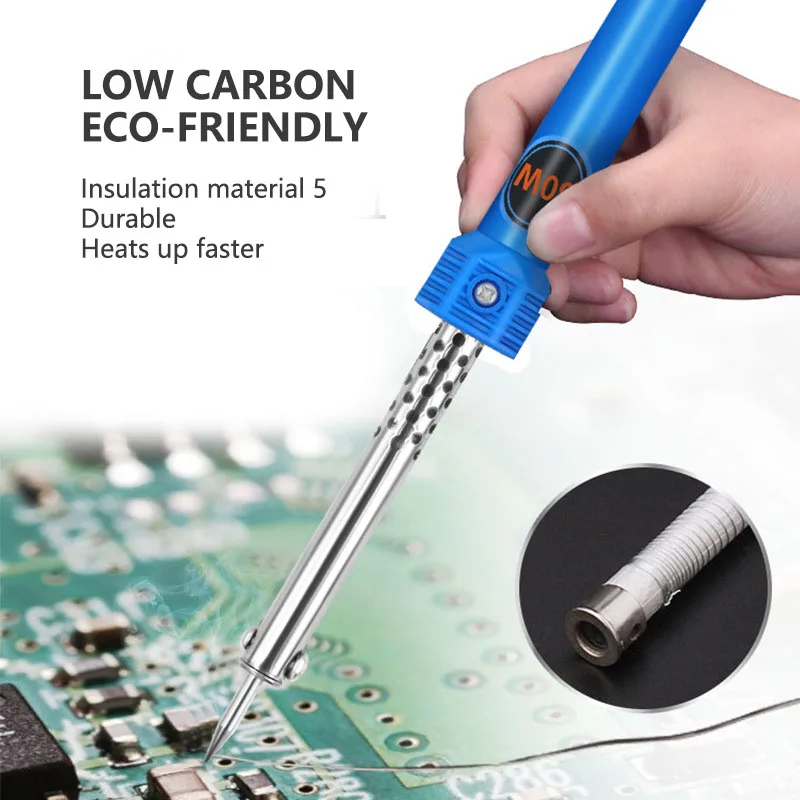 European standard rapid heating ceramic electric soldering iron 30W/40W/60w hand soldering tool