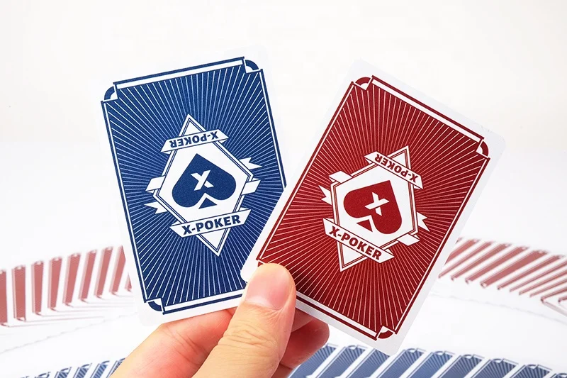 100% Plastic Poker Custom Waterproof Clear Cheap Playing Cards