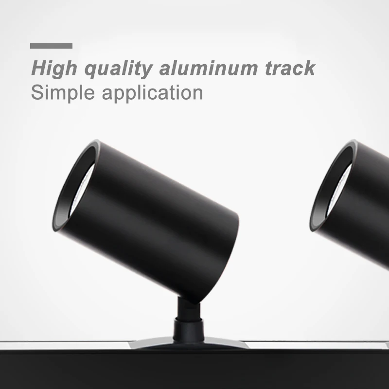 High Cost-effective Track Lighting Down Light - Rektor Track 1x LED Warm Dim DALI Modular Lighting and RGB Aluminum 90 Step 80