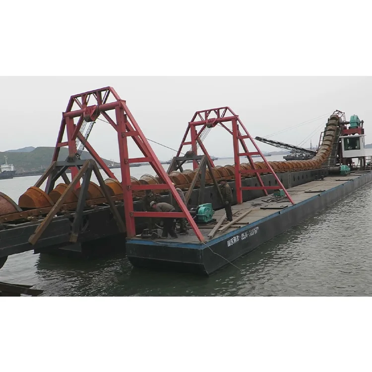 Professional Design Landder Dredge Dredging/digging/excavating/panning/mining Gold Dredging Boat