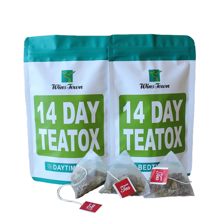 
Factory direct custom logo Natural herbal 14 day detox tea private label 
