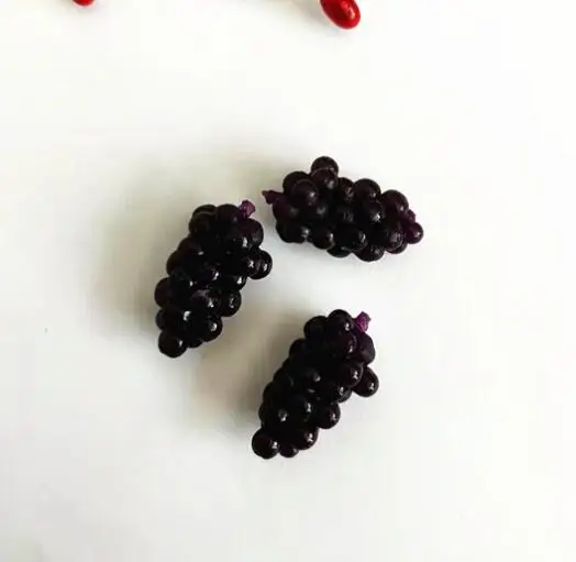 TPR material simulation fruit grape corn DIY slim accessories food and play accessories