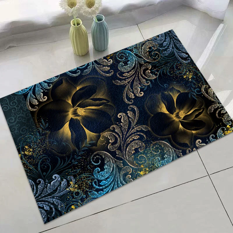 Wholesale door mats Creative Europe Type 3D Printing Carpet garage floor mat custom anti slip welcome mat