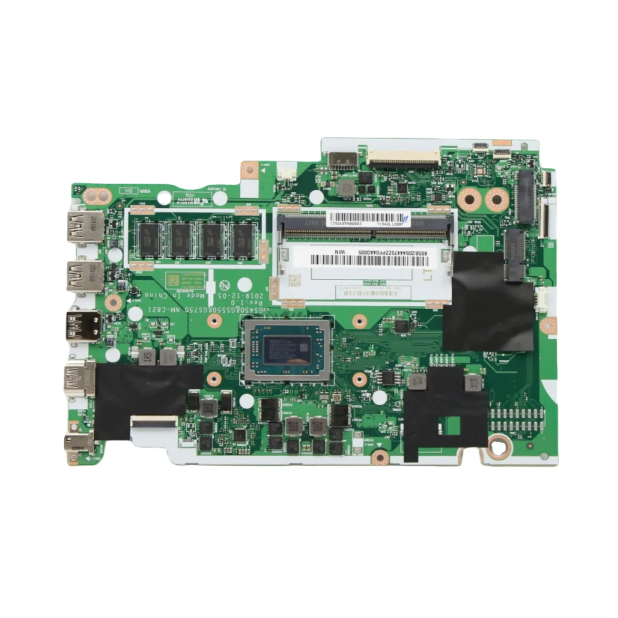 High Quality For Lenovo IdeaPad 3 15ADA05 Laptop Motherboard With 4G RAM AMD Ryzen5 R5-3500U P/N NM-C821 5B20S44470 100% Tested