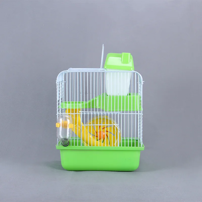 Wholesale pet fashion custom runner double layer iron wire luxury hamster cage for sale