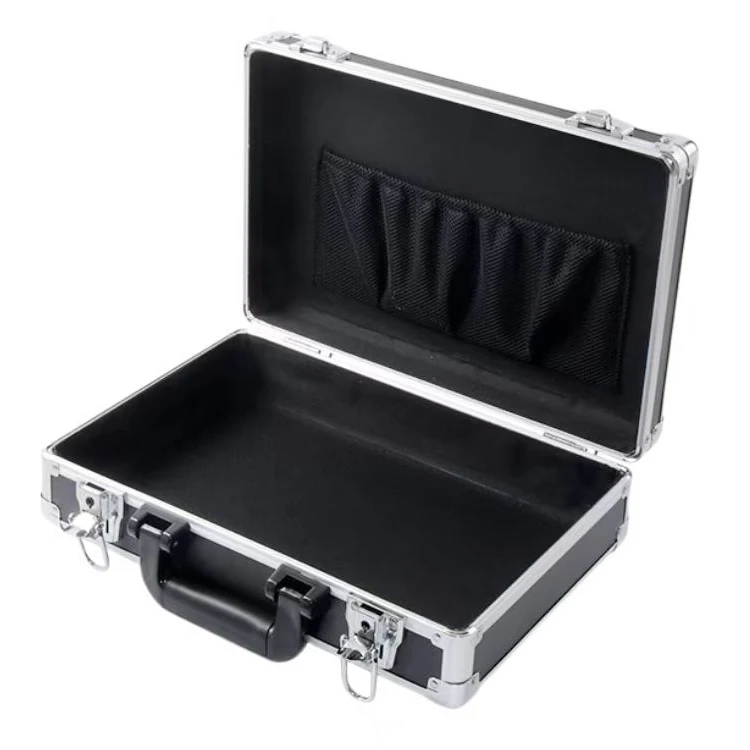 Professional Suitcase Portable Aluminum Briefcase With Pocket