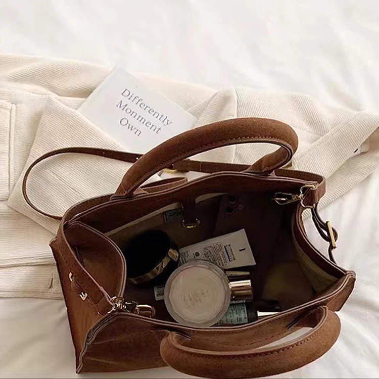 Vintage Tote Bag For Women Handbag Fashion Retro Shoulder Satchel Bag