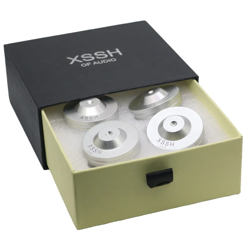 Амортизирующая колодка 2022 новая модель YIVO XSSH Audio OEM Аудиофильные амортизирующие шипы HIFI CD проигрыватель изоляционная подставка ножки амортизаторы шипы