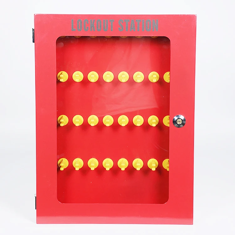 LK04 Red Safety Lockout Tagout Locks Loto Group Lockout station