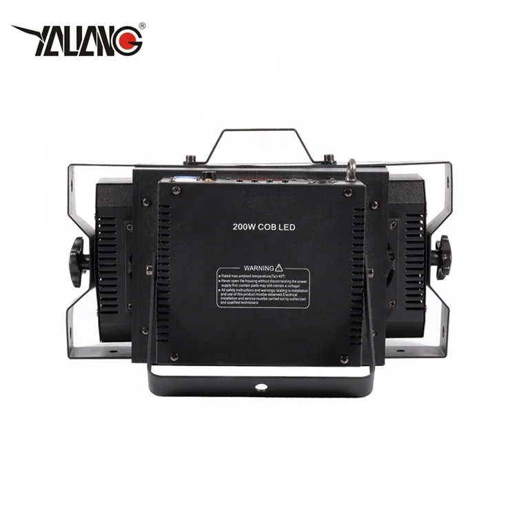 2024 hot sale 200W led COB blinder warm white and cool white led light event stage lights
