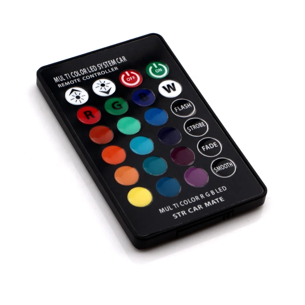 Universal 12V Car LED  T10 LED RGB 5050 6SMD Controller Reading  Wedge Light Signal Lamp Led car light