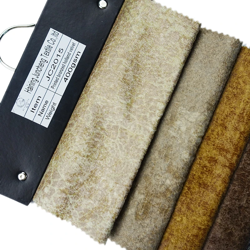 factory price foil soft velvet fabric for upholstery