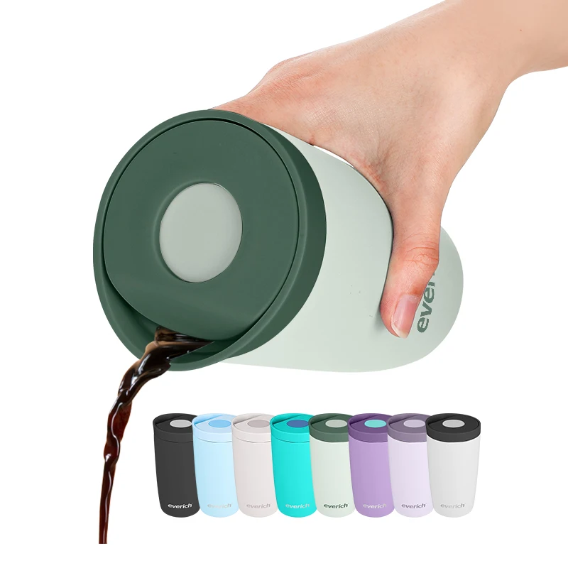 Hot Sale Portable Leakproof Double Wall Vacuum Insulated Thermal Thermo Stainless Steel Travel Coffee Mug With Lid