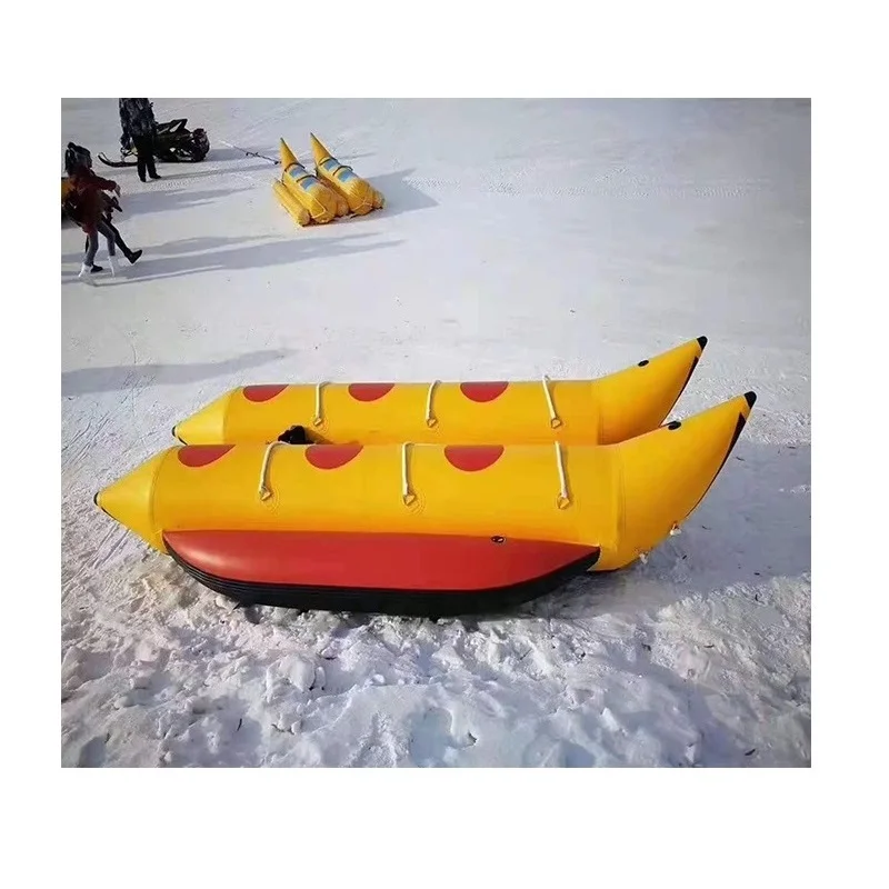 Wholesale Top Quality  Mini Custom Water inflatable banana boat For Sea And Pool
