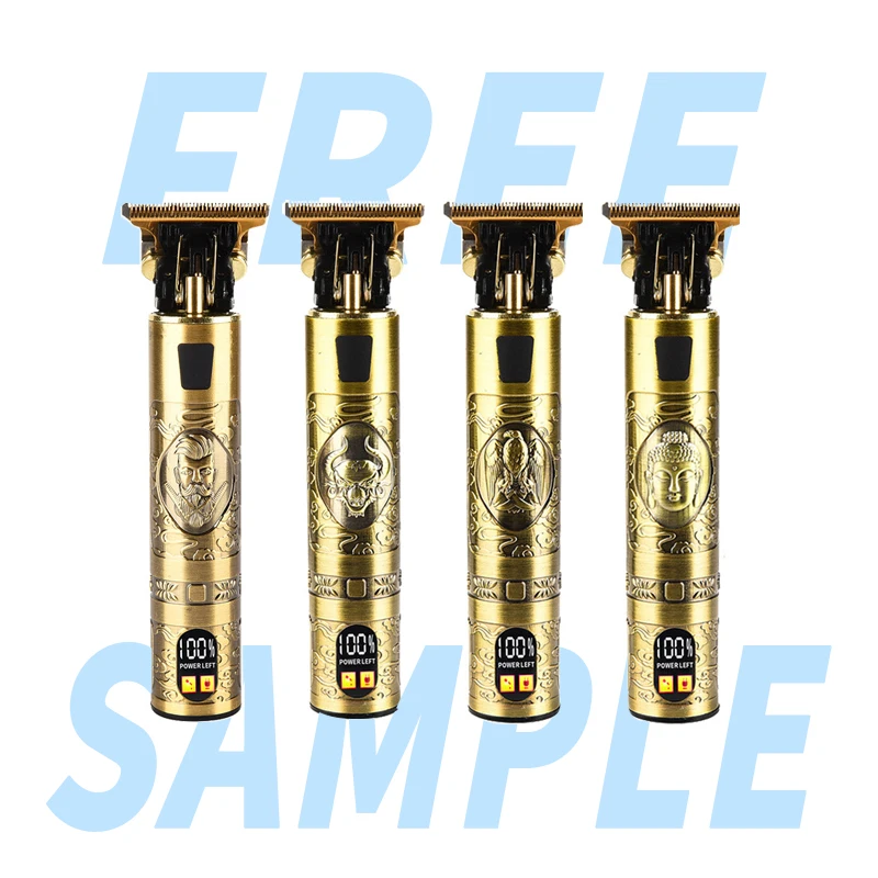 Профессиональная машинка для бритья AIWO, триммер для волос, перезаряжаемые электрические металлические ножницы, оригинальный триммер для волос