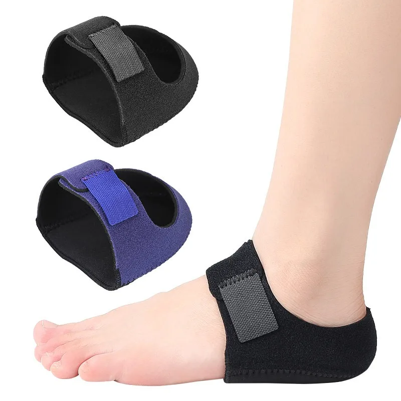 Fabric Dry Cracked Pain Silicone Heel Cups Cushion Socks With Heel Padding Sleeve  Support Heel Socks Protector